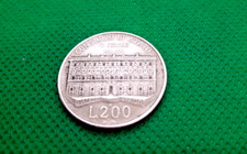 MONETA LIRE 200 CONSIGLIO DI STATO IV SEZIONE CENTENARIO 1890/1990
