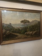 bel quadro olio su tela SCUOLA