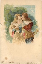 Trombettista Scheffel bacio 