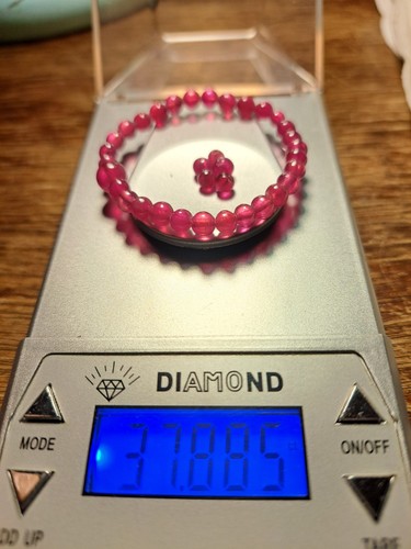 Bracciale con rubini birmani - con,
