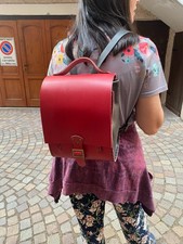 Zaino in vero cuoio toscano