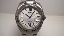 JAL (Japan Airlines) Limited quadrante crema Seiko SBQK 8F32-005A Perpetual HAQ