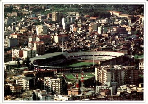 Cartolina catania stadio - cartolina,