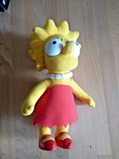 Pupazzo Peluche Lisa SIMPSON SIMPSONS DA COLLEZIONE ORIGINALE