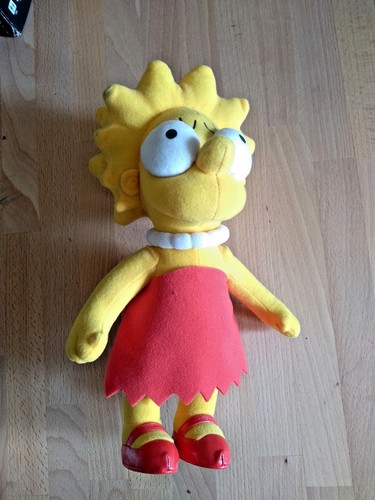 Pupazzo peluche lisa simpson - pupazzo,