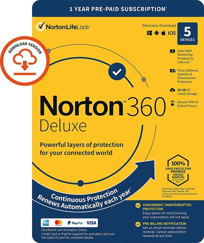 Norton 360 deluxe - norton, security