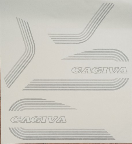 Decal cagiva sst 125 - 125,