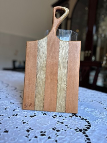 Tagliere legno fatto - in,