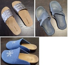 3 paia pantofole ciabatte donna n.38 Inblu e altre marche