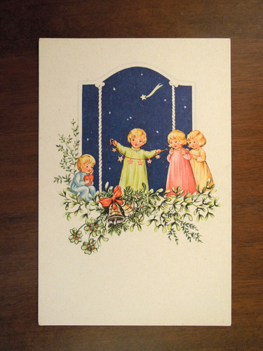 Cartolina postale natalizia - cartolina,