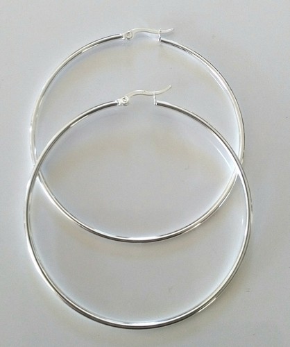 Paire creoles argente env - creoles,