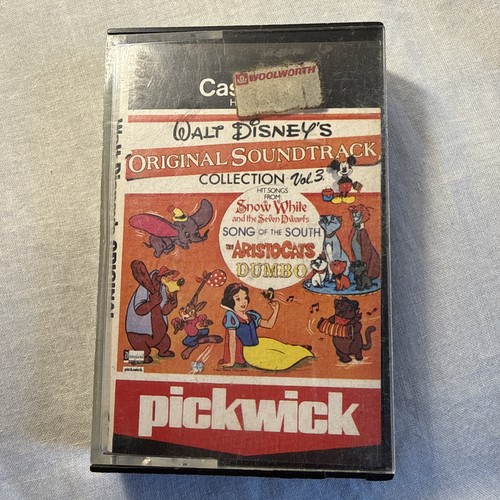 Walt disney cassette - disney, tape