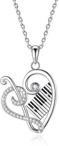 Collana ciondolo nota musicale