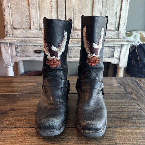 Stivali vintage y2k harley - vintage,