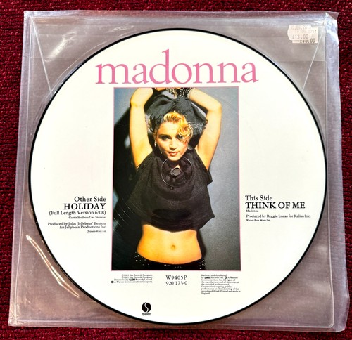 Madonna holiday picture disc - madonna,