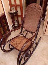 Sedia a dondolo Thonet