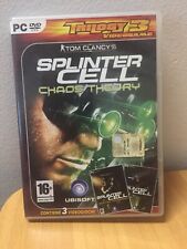 Splinter Cell Trilogy Games Pc Vintage Retro