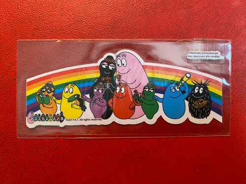 Adesivo famiglia barbapapa - adesivo,