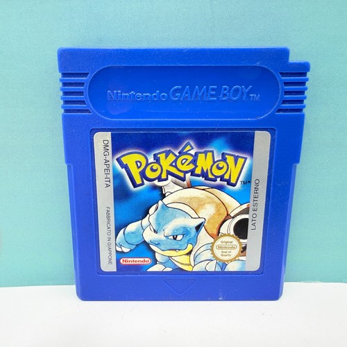 Pokemon versione blu game boy - game,