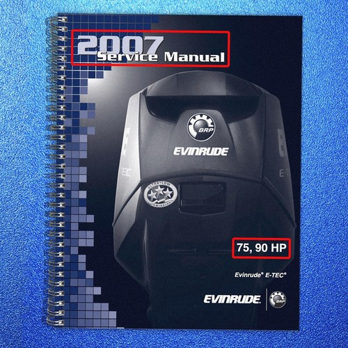 Evinrude tec hp - 75, 2007