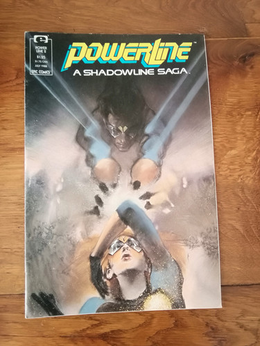 Vintage epic comics powerline - comics,