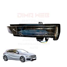 FANALE SPECCHIO SPECCHIETTO RETROVISORE FRECCIA SX MERCEDES CLASSE A W176 A LED