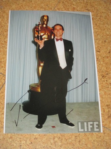Oscar jeremy irons - jeremy, autografo