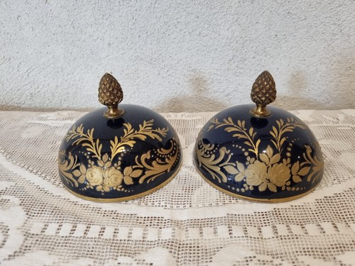 Paire couvercles vase - paire, de