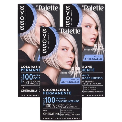 Syoss palette - 3x,