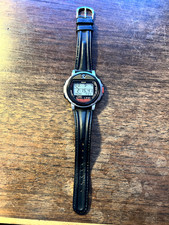 Orologio digitale vintage Timex Microsoft Data Link uomo grigio nero 1995 - ottime condizioni