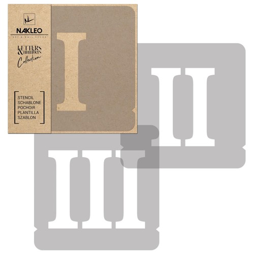 Nakleo stencil numeri - nakleo,