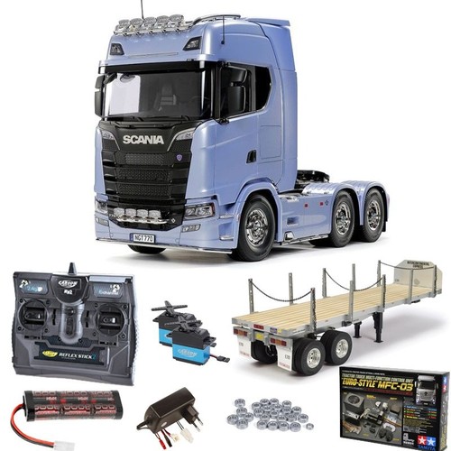 Tamiya scania 770 6x4 - scania, v8