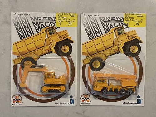 Vintage zee toys mini - mini, macks