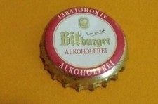 AA4 - Bitburger Alkolfrei tappo corona birra Beer bottle chapa  Kronkorken