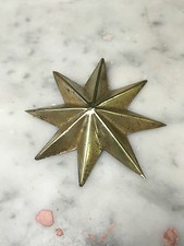 stella 8 punte ottone