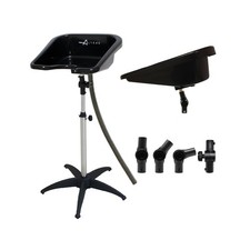 Altéax Lavatesta Portatile Per Parrucchieri, Altezza ed Inclinazione Regolabile