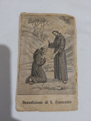 Santino epoca benedizione - d'epoca,,