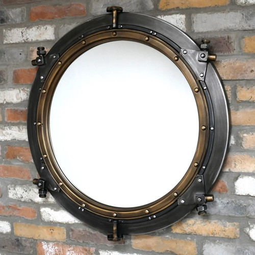 Specchio oblò nautico - , rotondo