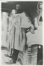 DUILIO CAMBELLOTTI FOTO VINTAGE ANNI '60/70 SU CARTA SOTTILE RETRO BIANCO