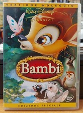 BAMBI DVD ANIMAZIONE WALT