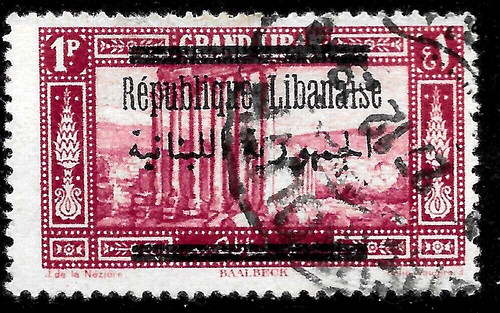 1928 libano gran 88 - libano, sc#88