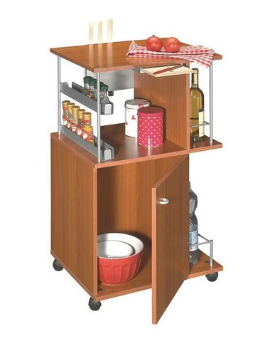 Carrello cucina ciliegio - carrello,
