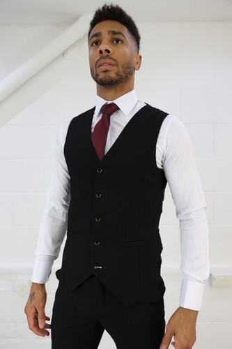 Gilet uomo nero alta qualità - uomo,