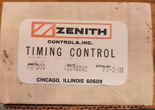 Zenith controls 30s - zenith,