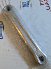 Braccio pedivella sinistro vintage NOS Zeus 170 mm quadrato conico strada turismo bici Spagna