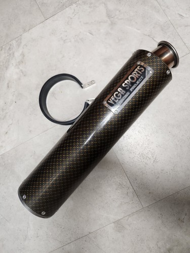 Silenziatore scarico carbonio