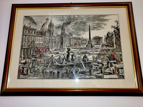 Quadro storico veduta di - storico, "veduta