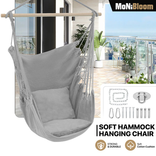 Sedia amaca macramè patio