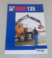 Depliant / Brochure Hiab Gru