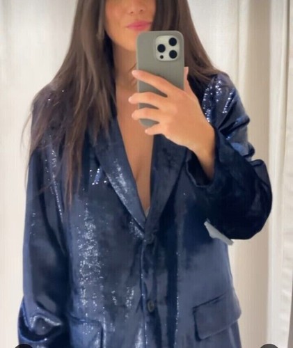 Blazer donna velluto zara - blazer,